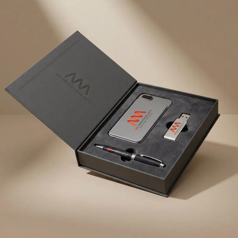 서명펜+USB+보조배터리 세트